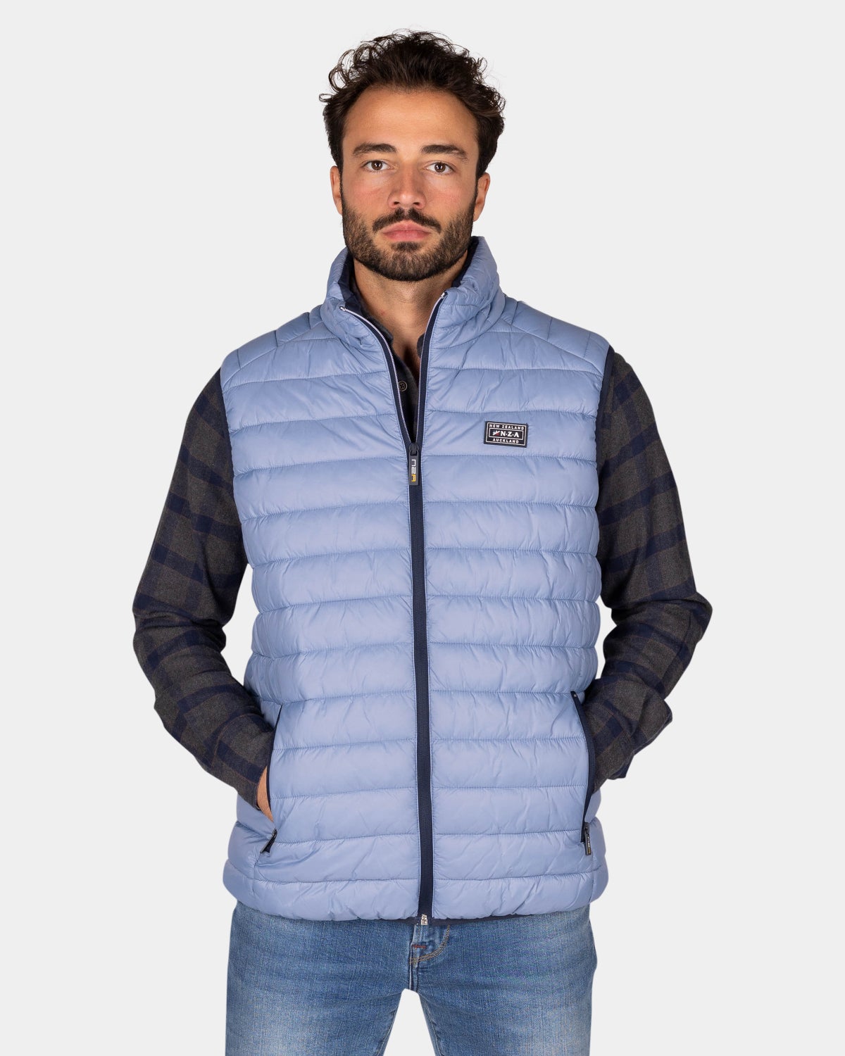 Gilet matelassé bleu clair - Mineral Blue