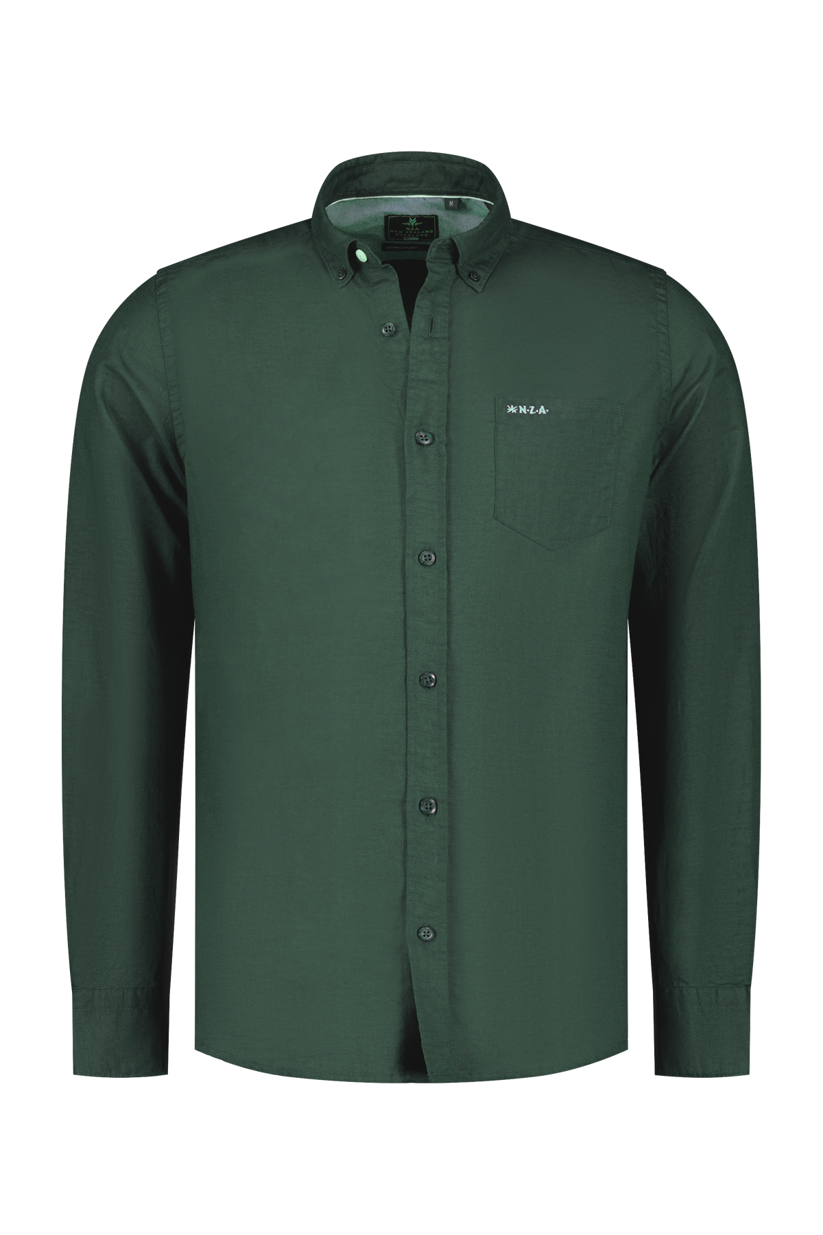 Chemise en lin uni - Chalk Green