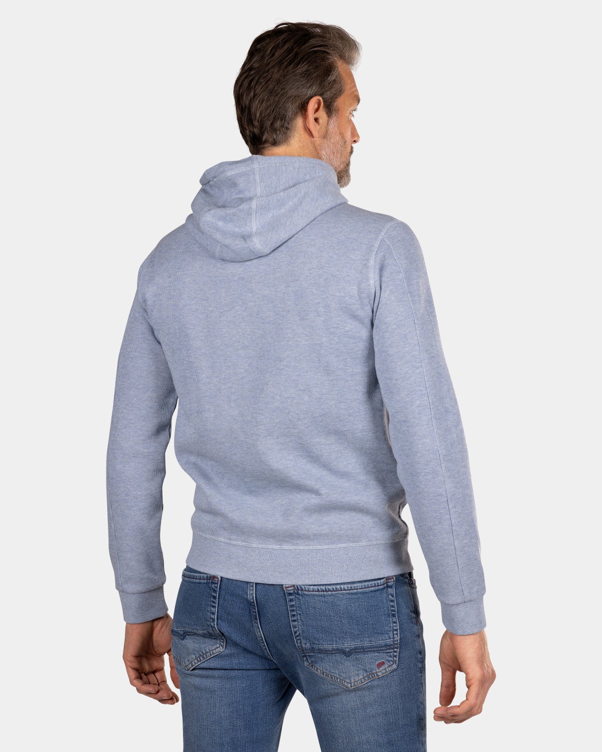 Hellblauer Kapuzenpullover - Phantom Blue