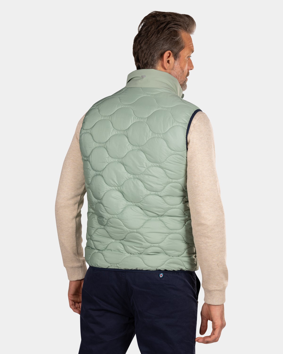 Gilet matelassﾎ vert - Sage