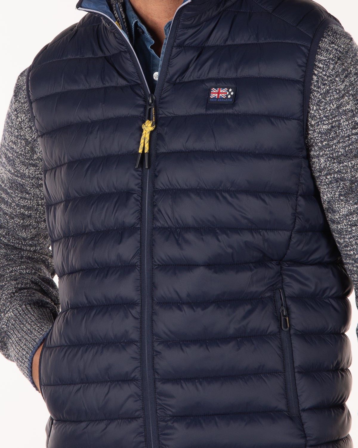 Polyamide bodywarmer - Charcoal Navy