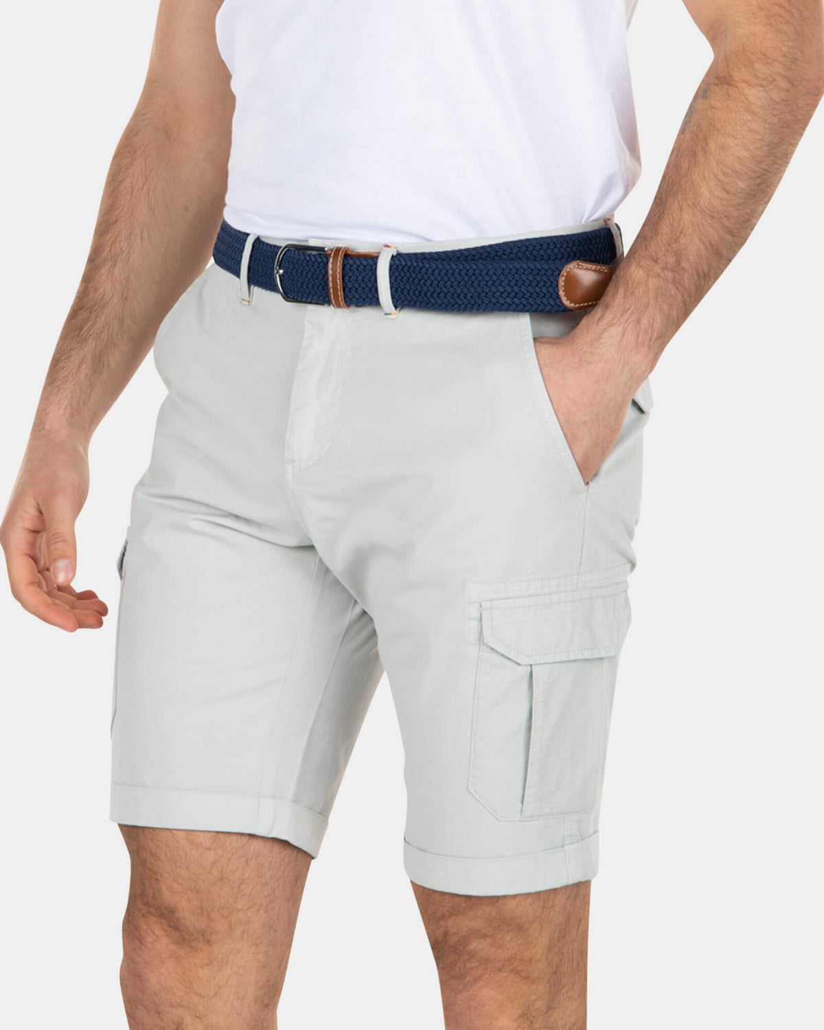 Robuste Cargo-Shorts aus Baumwolle