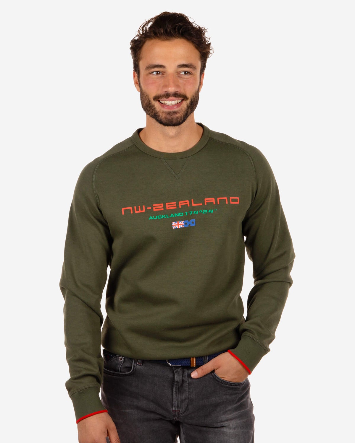 Pull ras du cou en polaire Arethusa - Rock Green