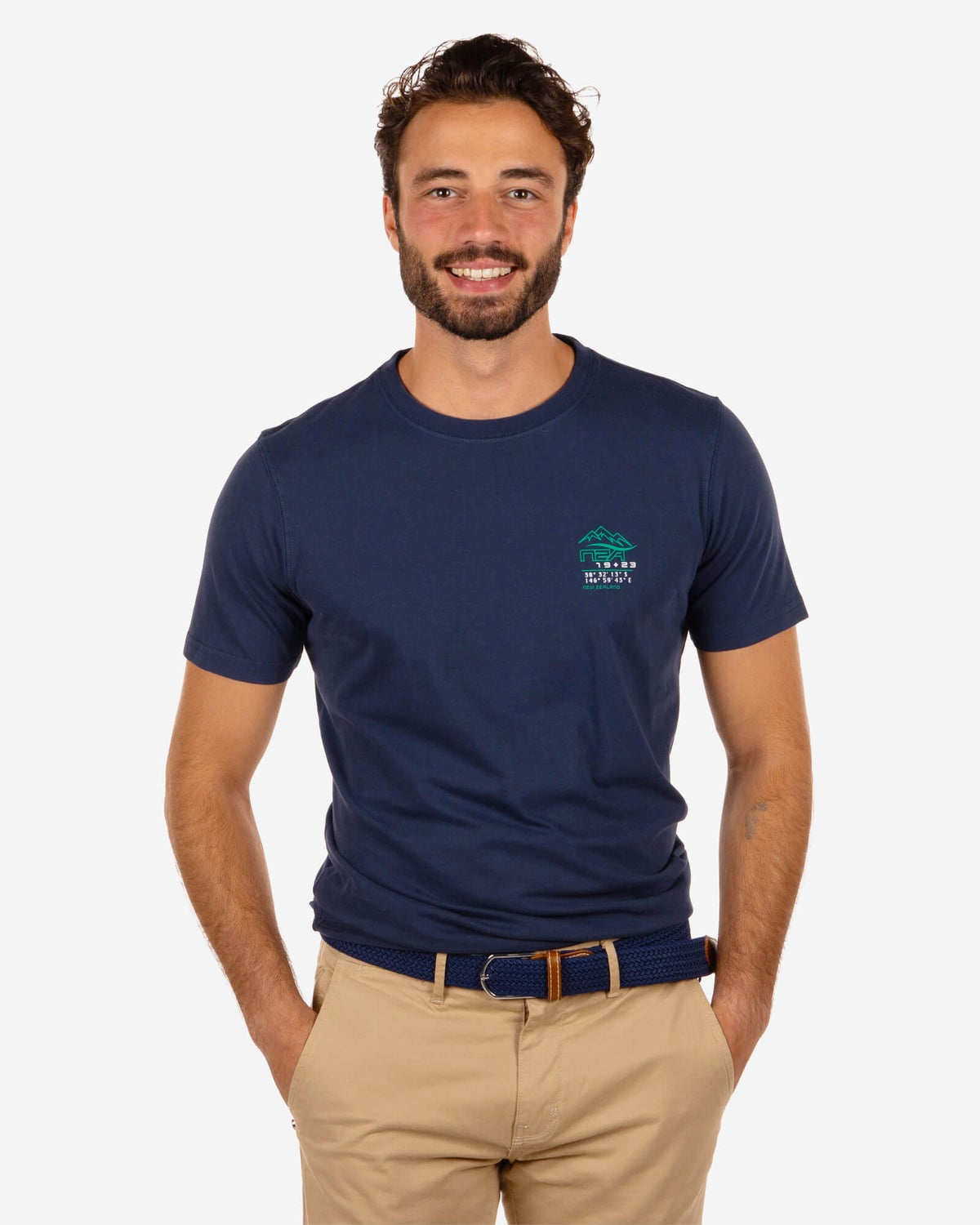 T-shirt en coton Broadwood - Reef Navy