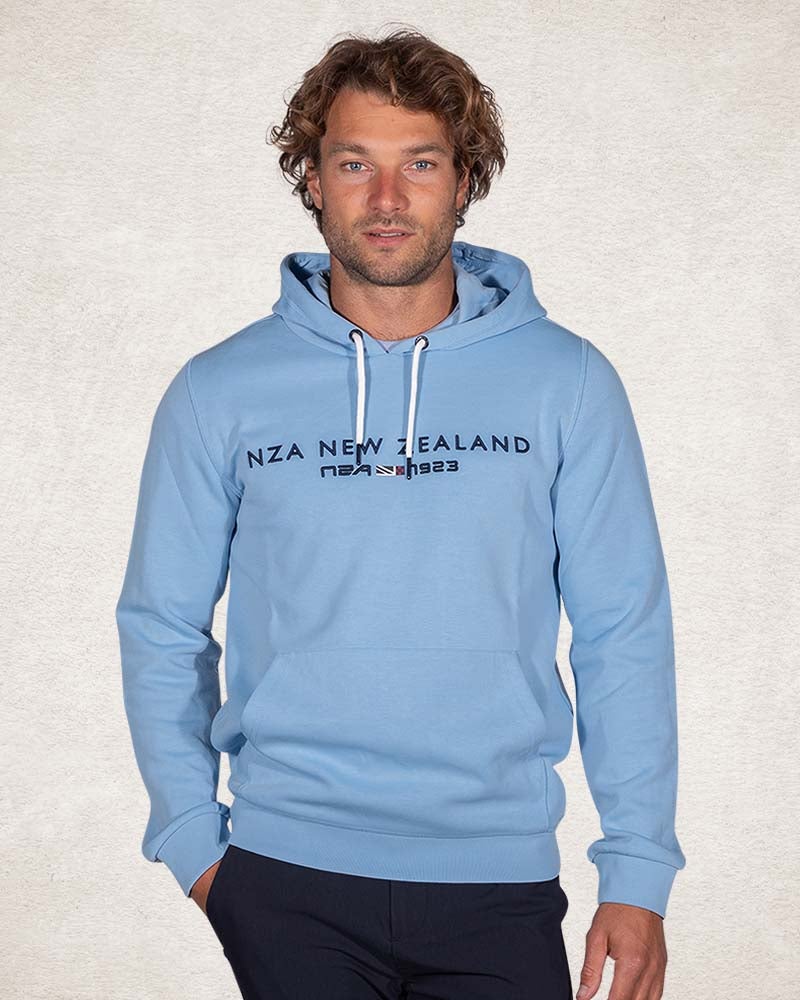 Heritage hoodie bleu- Pale Blue