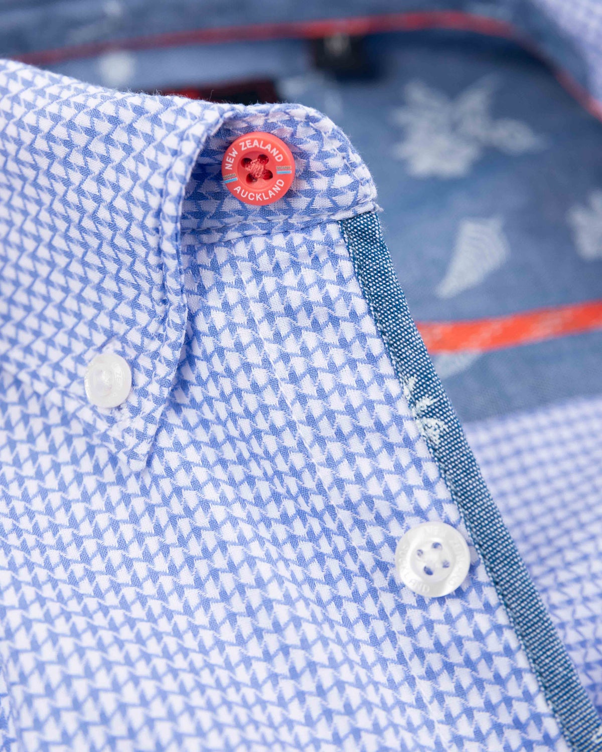 Camisa de algodón celeste - Light Blue