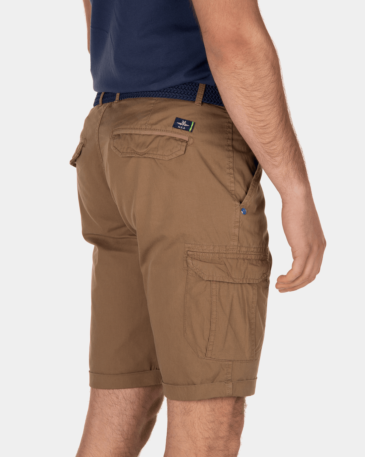 Larry Bay cargo shorts - Tobacco Brown