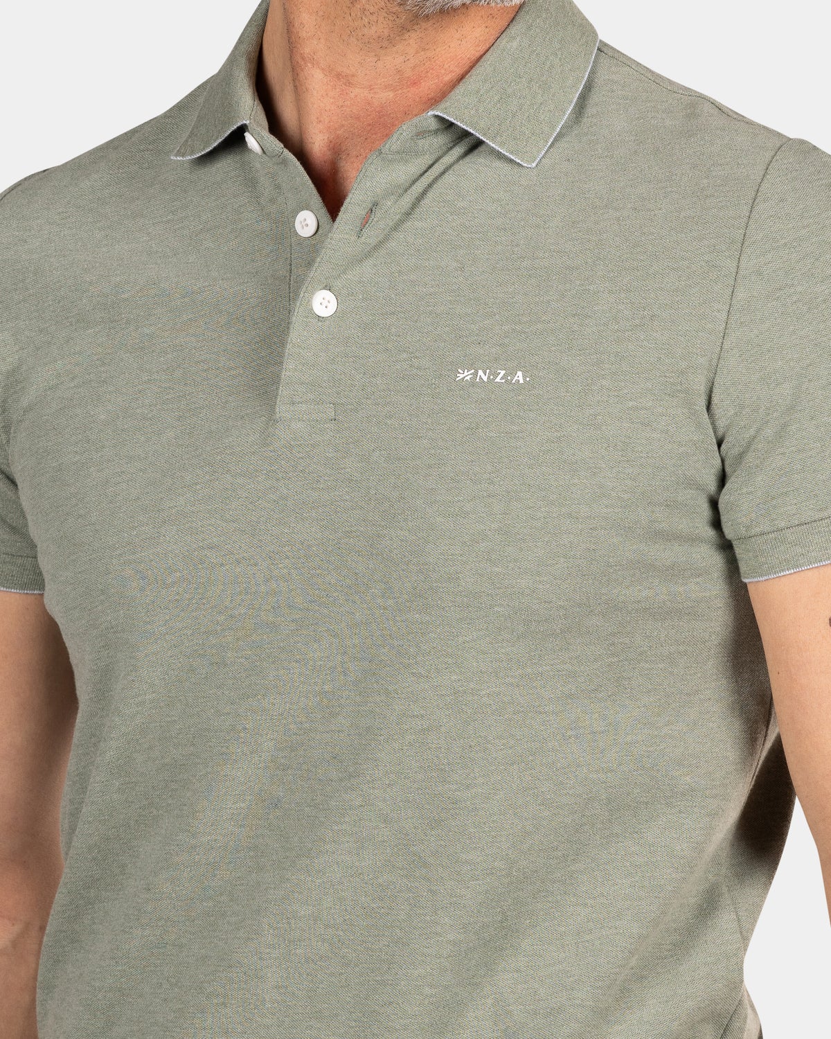 Green polo - Sage