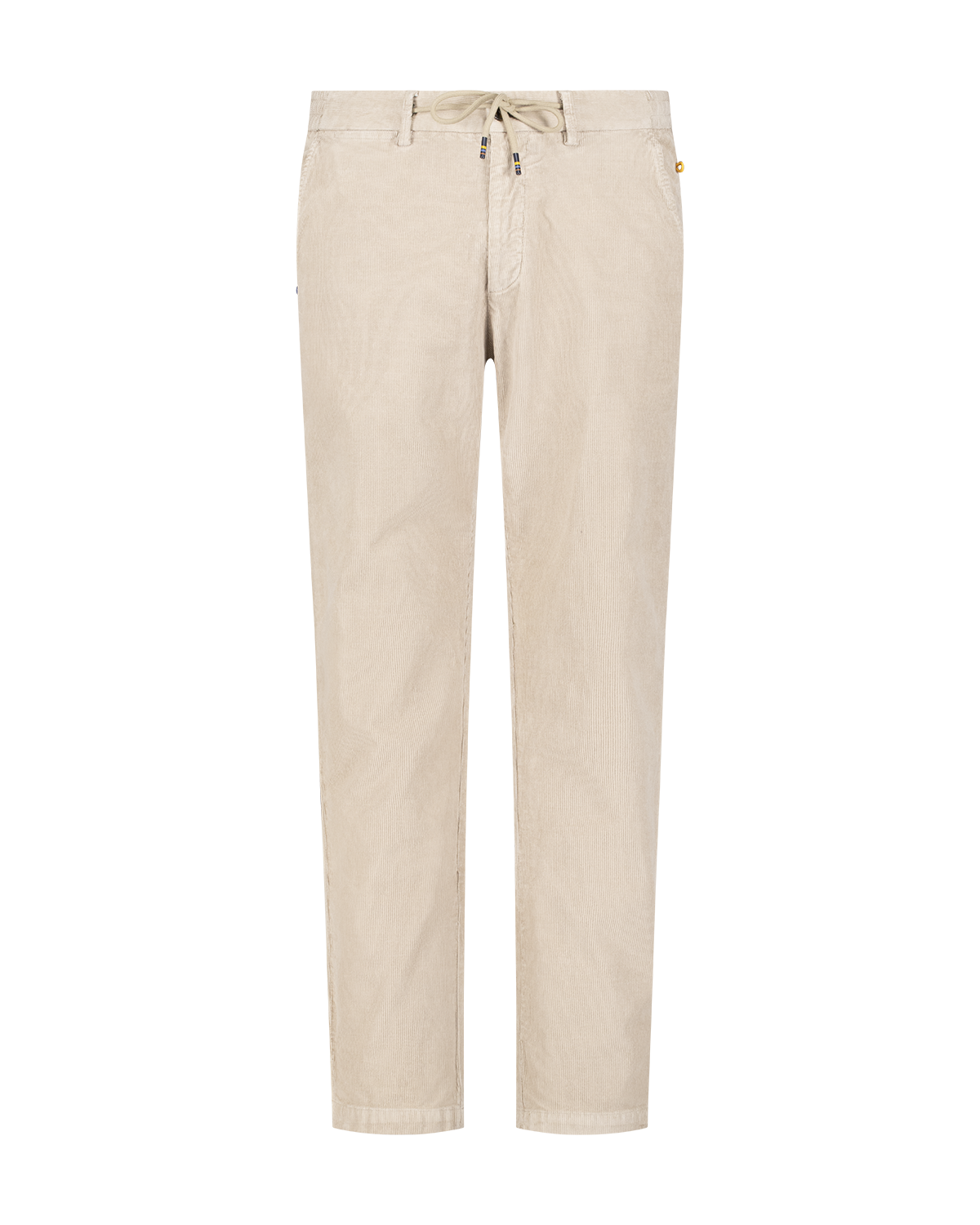 Coruroy ecru chino - Chestnut