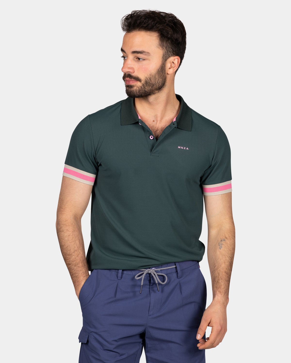 Polo sostenible - Classic Green