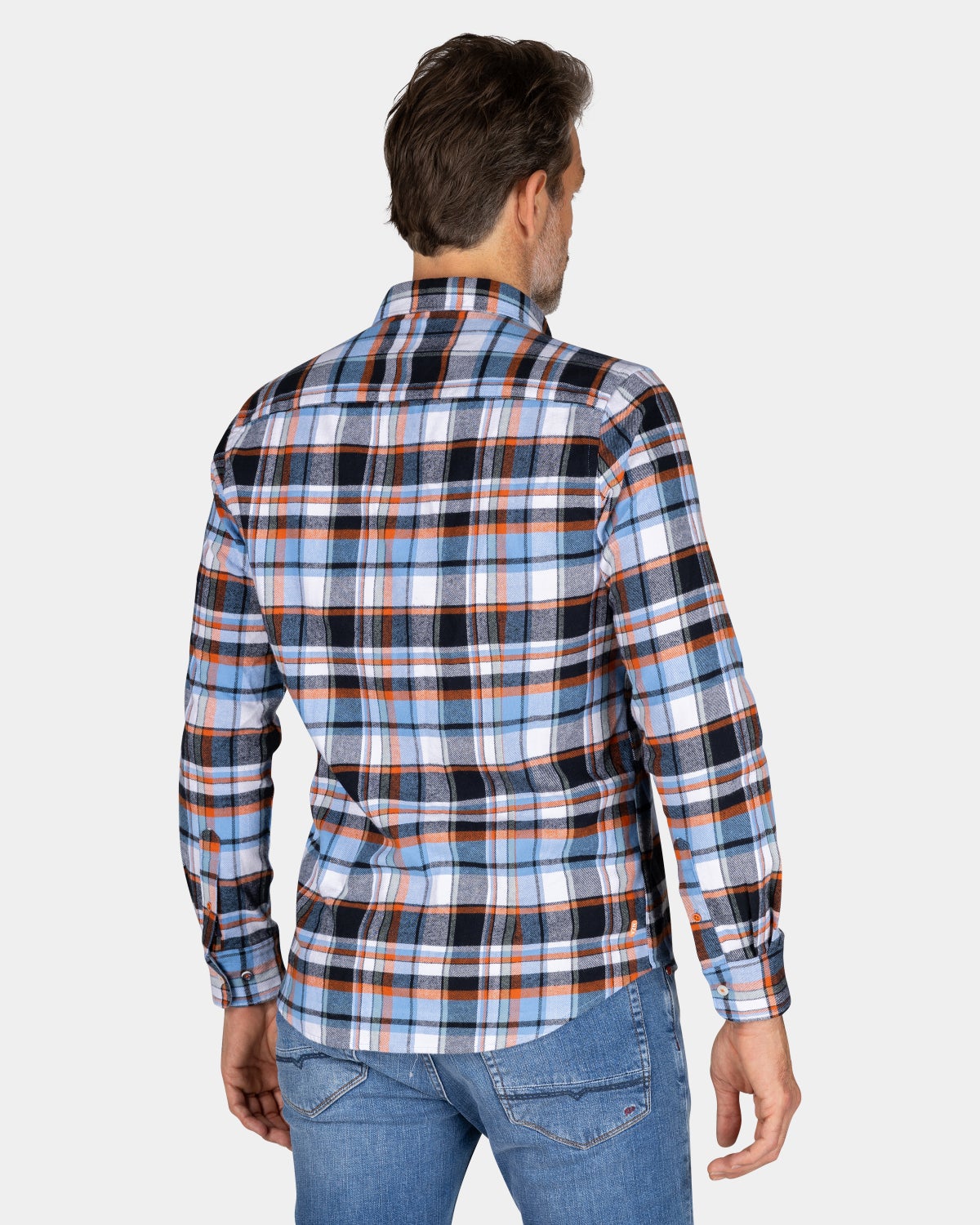 Multicolour checked shirt - Ecru Multi Colour