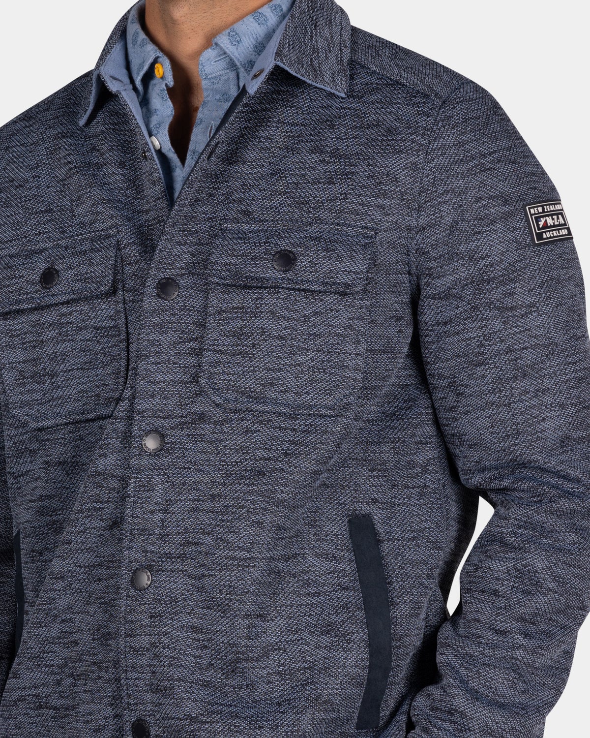 Camisa de forro polar azul - Winter Navy