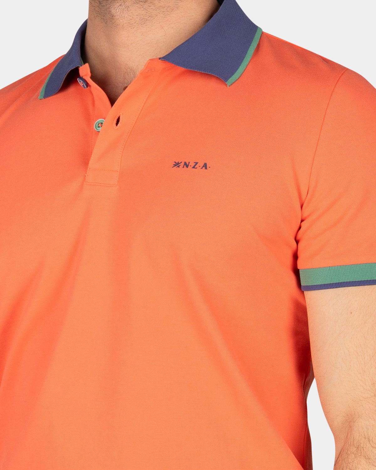 Polo sportif uni - Golden Orange