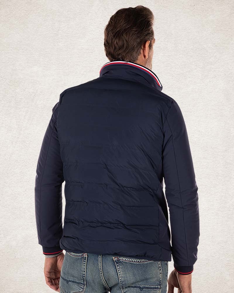 Chaqueta lisa acolchada - Pitch navy