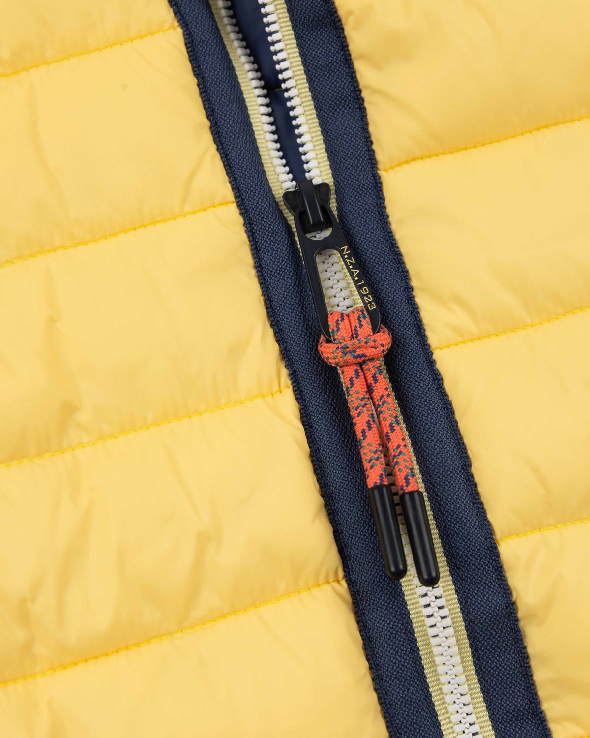 Nylon bodywarmer - Iguana yellow