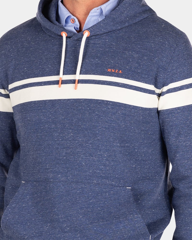 Sweat à capuche en polaire - Dusk Navy