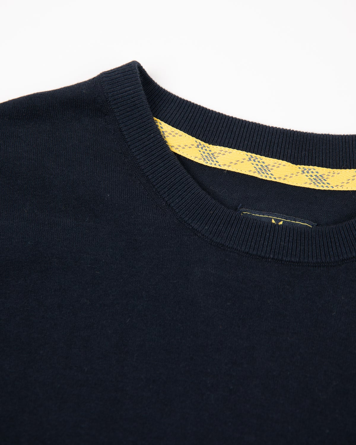 T-shirt met ronde hals en korte mouw - Charcoal Navy