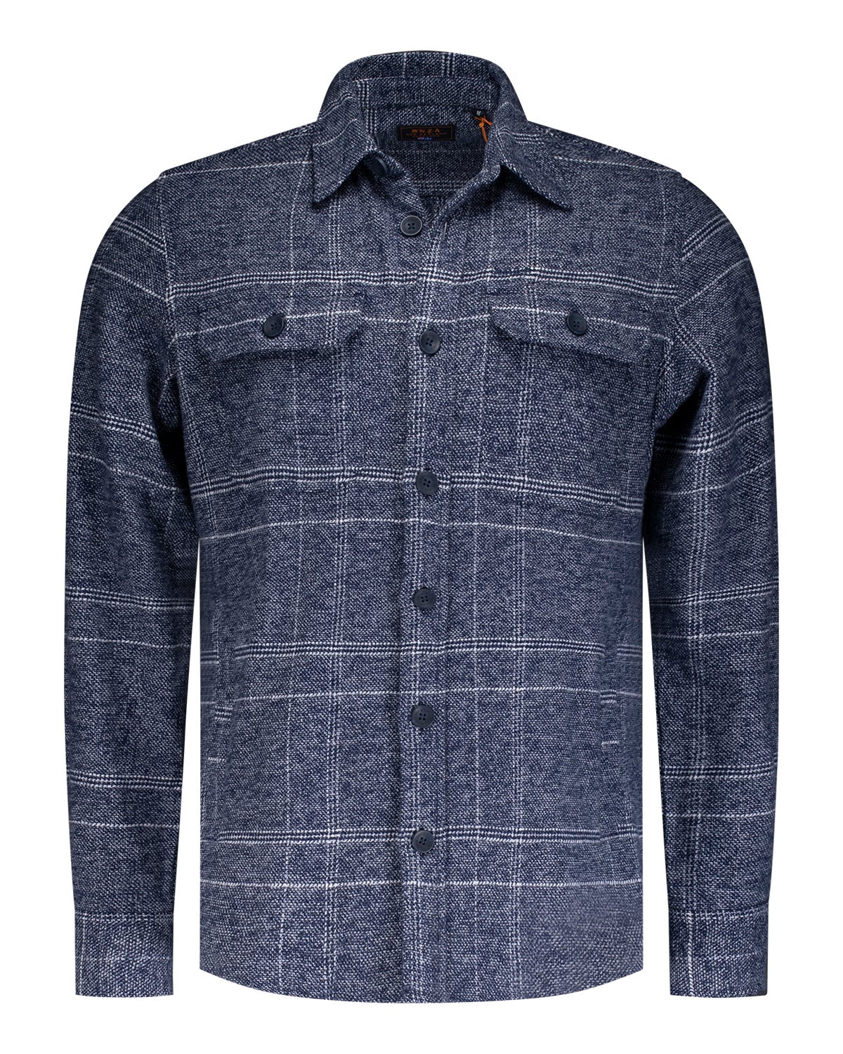 Sobrecamisa de algodón azul marino - Autumn Navy