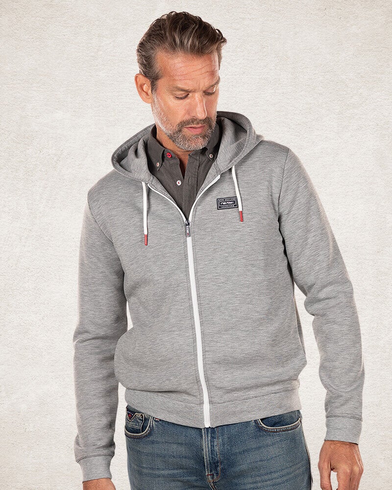 Sweat a capuche - Grey Melange