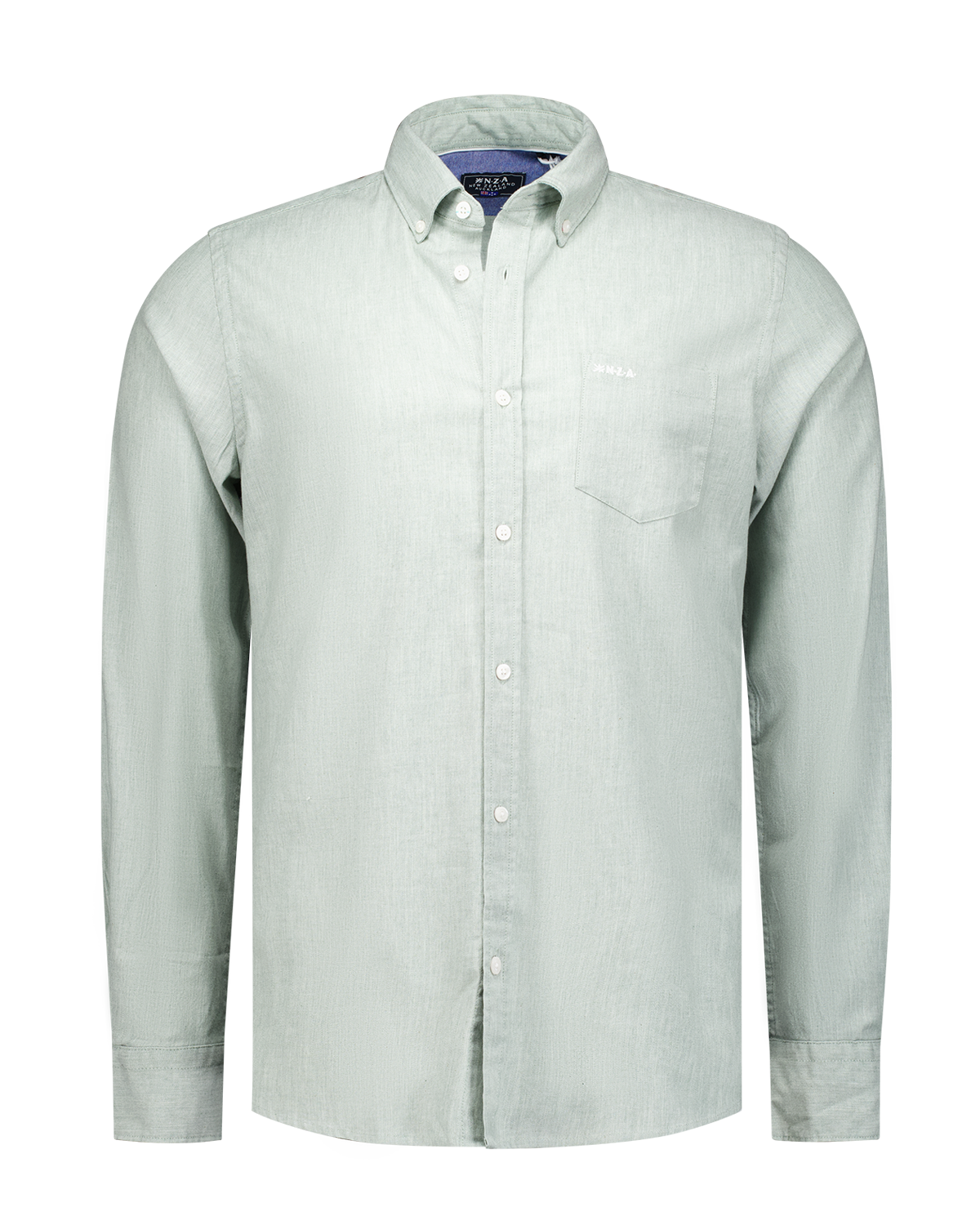 Chemise unie vert clair - Sage