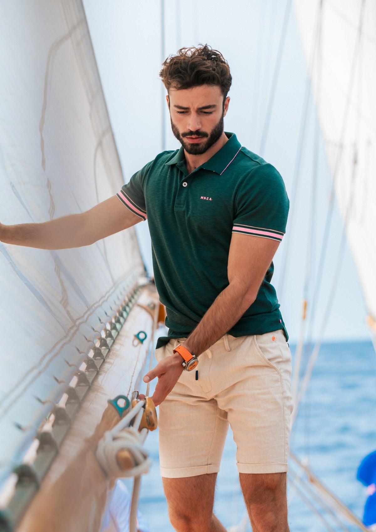 Sustainable poloshirt - Classic Green