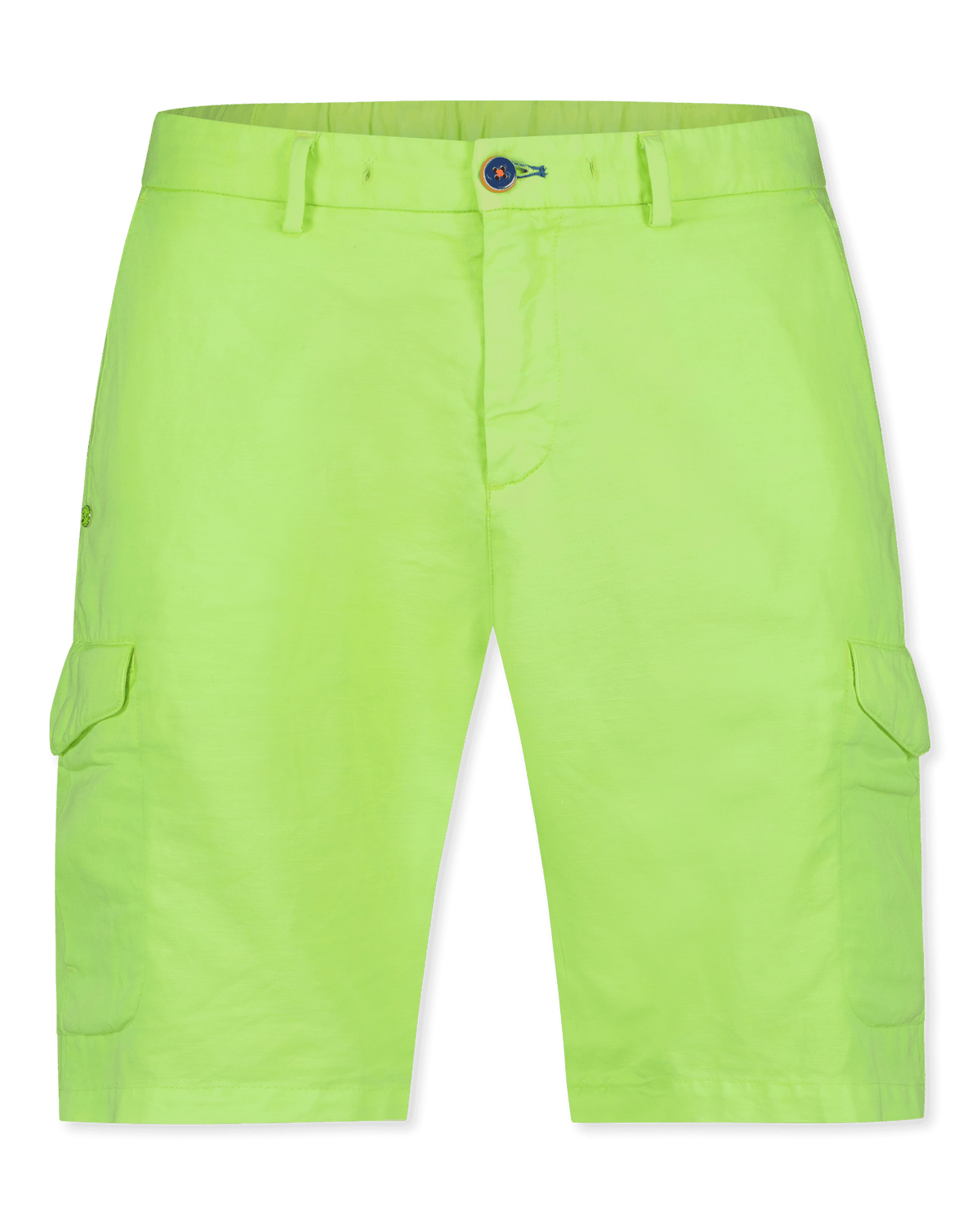 Short cargo en lin Luitpold - Cellery Neon Green