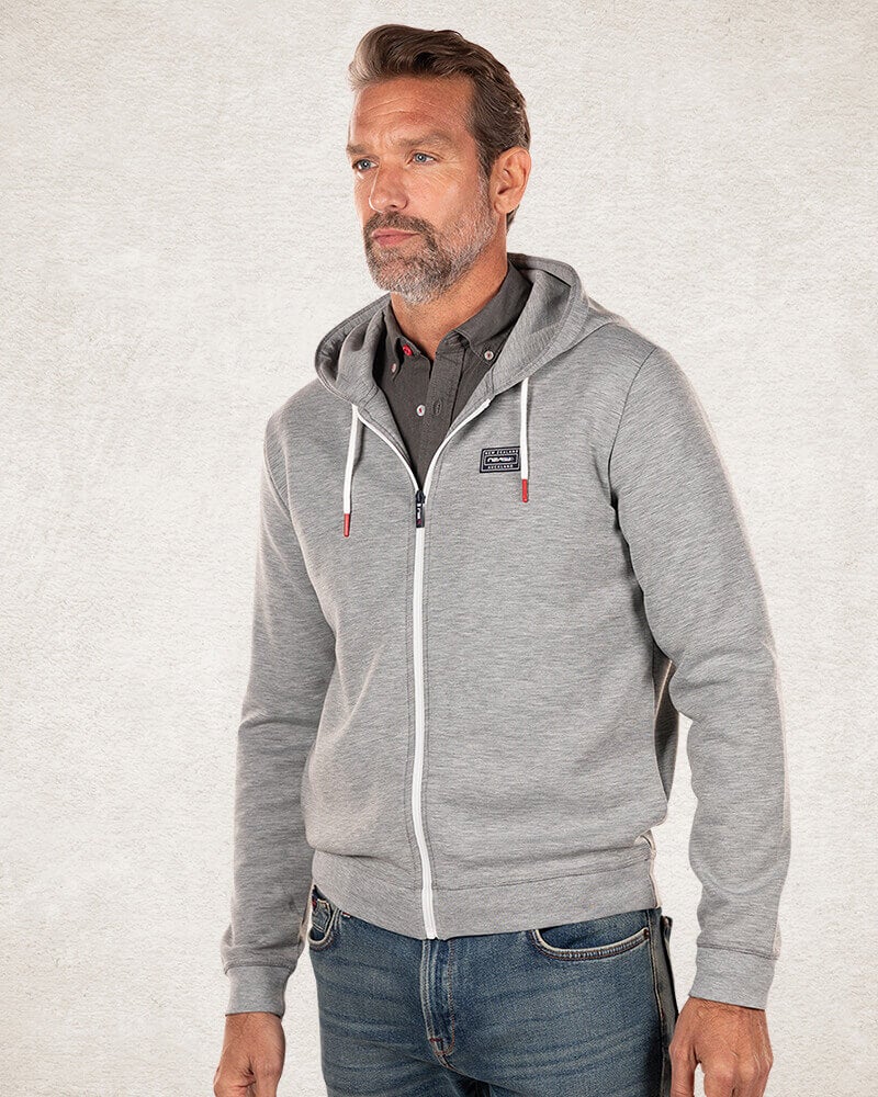 Sweat a capuche - Grey Melange