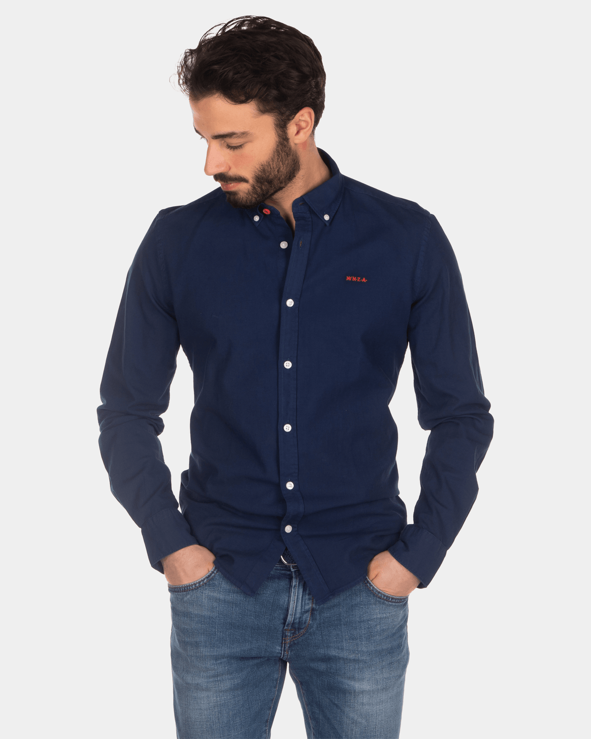 Chemise coton - Indigo