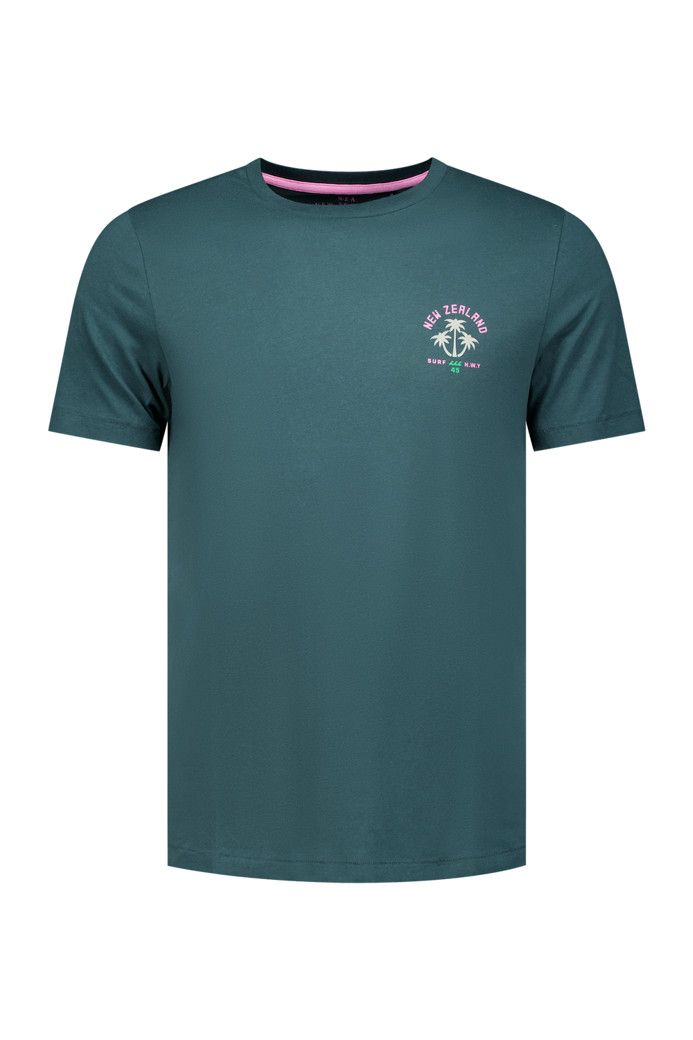 T-shirt with large print on the back - Classic Green