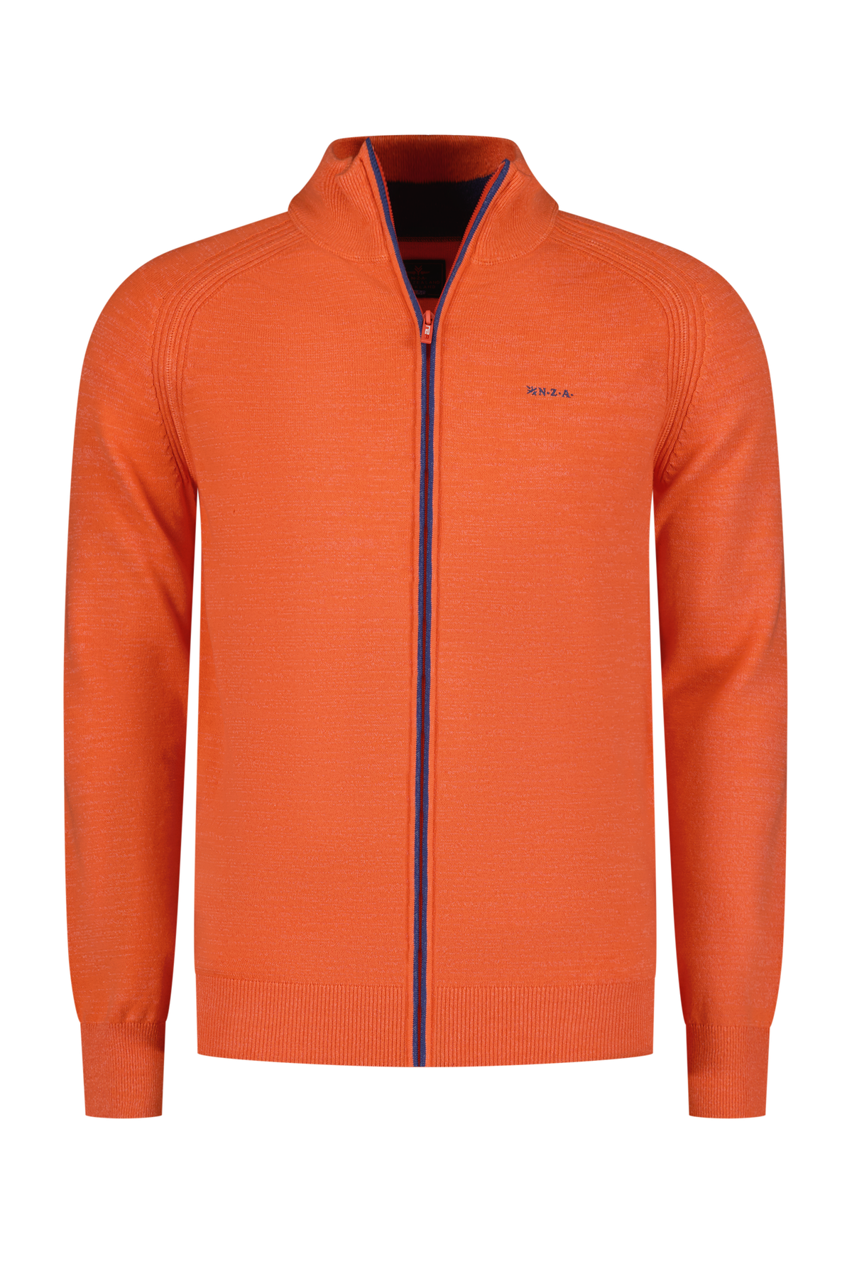 Katoenen vest met rits - Golden Orange