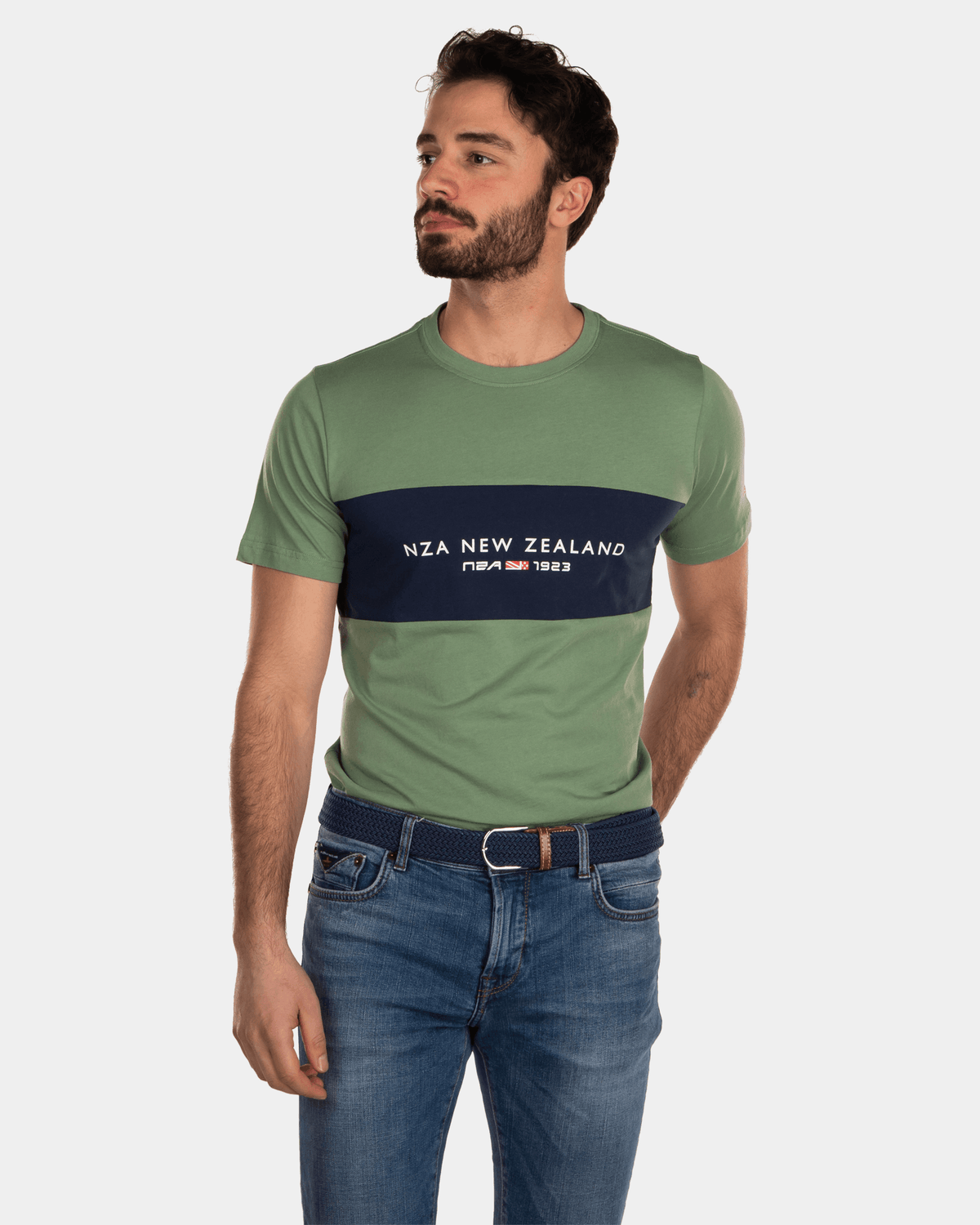 Camiseta de algodón con logo - Active Army