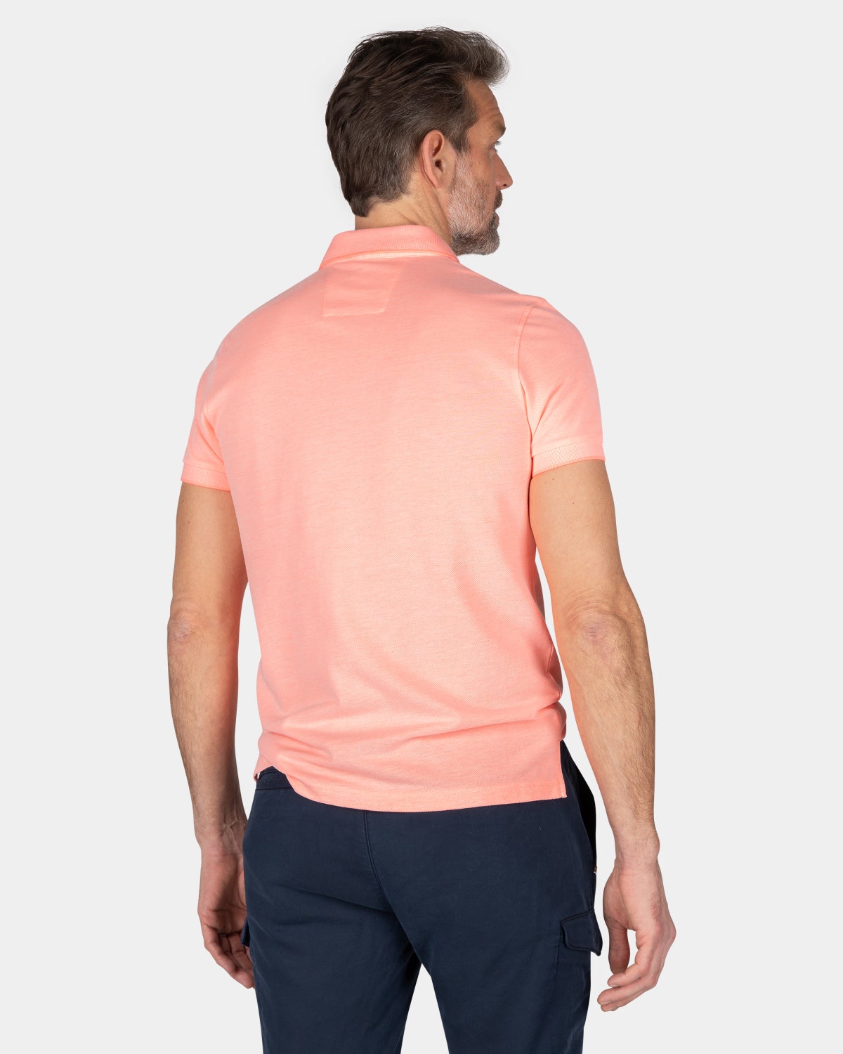 Lichte katoenen polo - Fury Pink