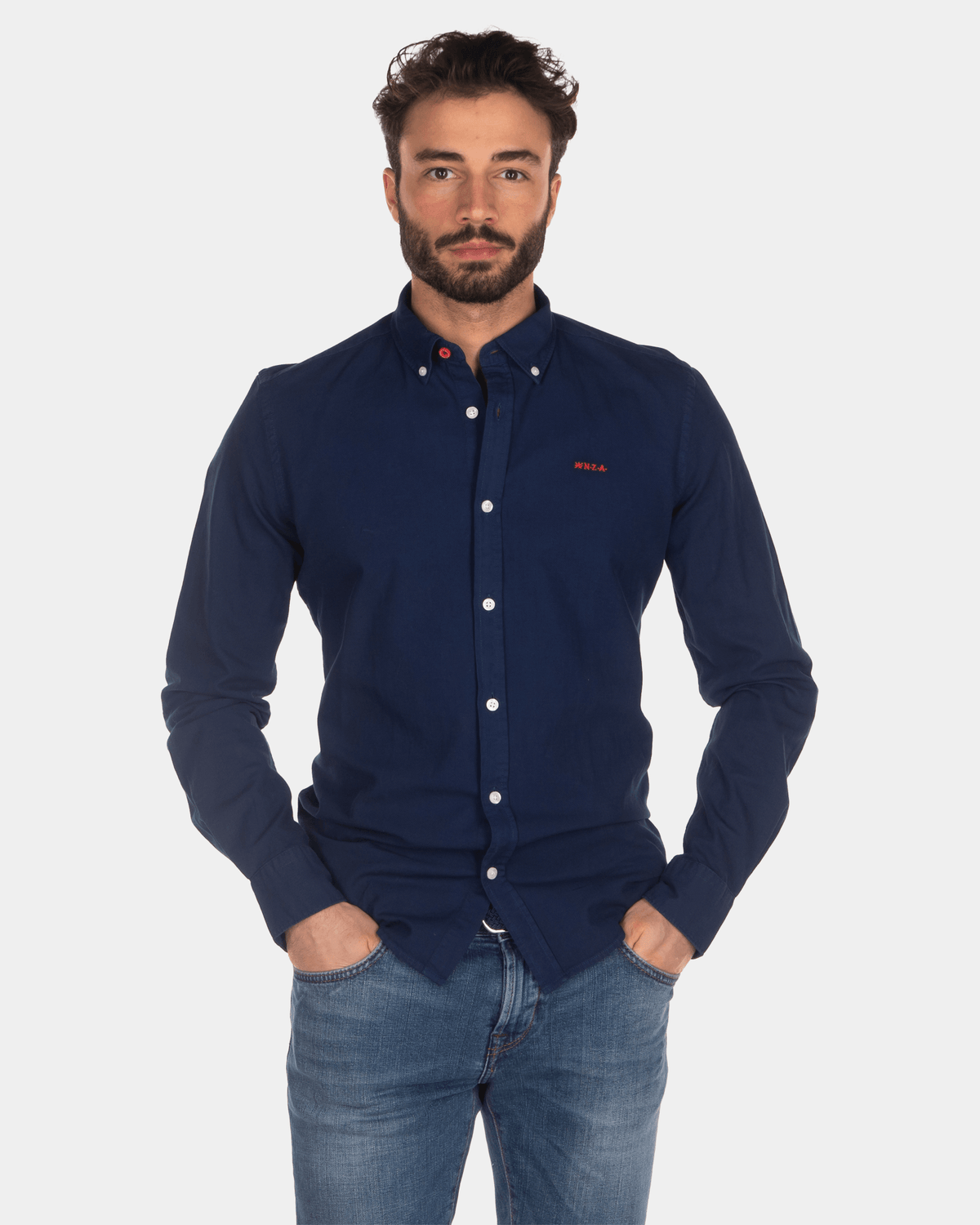 Chemise coton - Indigo