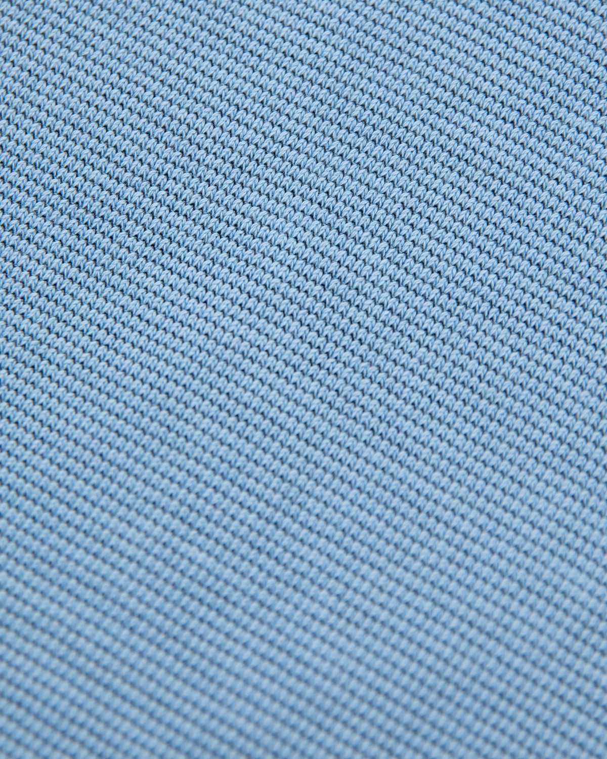 Schlichter Pullover mit halbem Reißverschluss aus Baumwolle pale blue