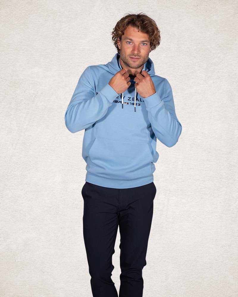 Heritage hoodie bleu- Pale Blue