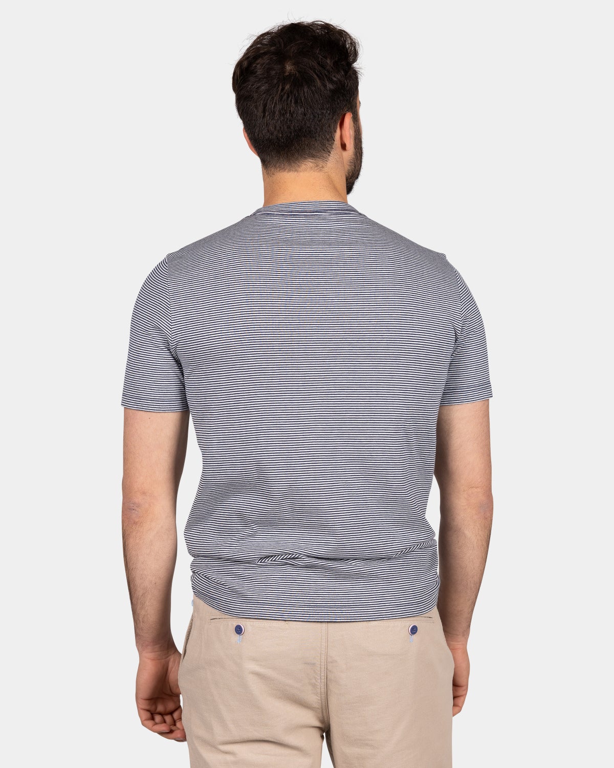 T-shirt uni col rond - Ocean Navy