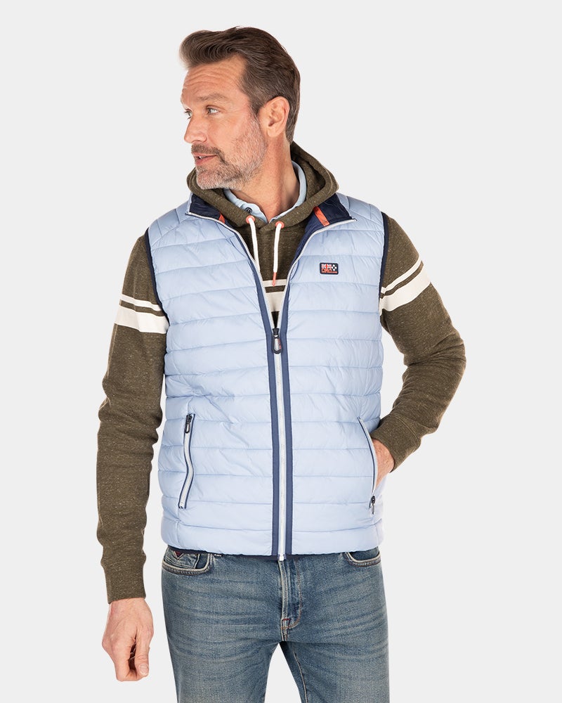 Nylon bodywarmer - Rhythm Blue