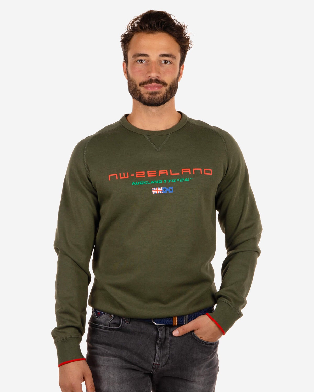 Pull ras du cou en polaire Arethusa - Rock Green