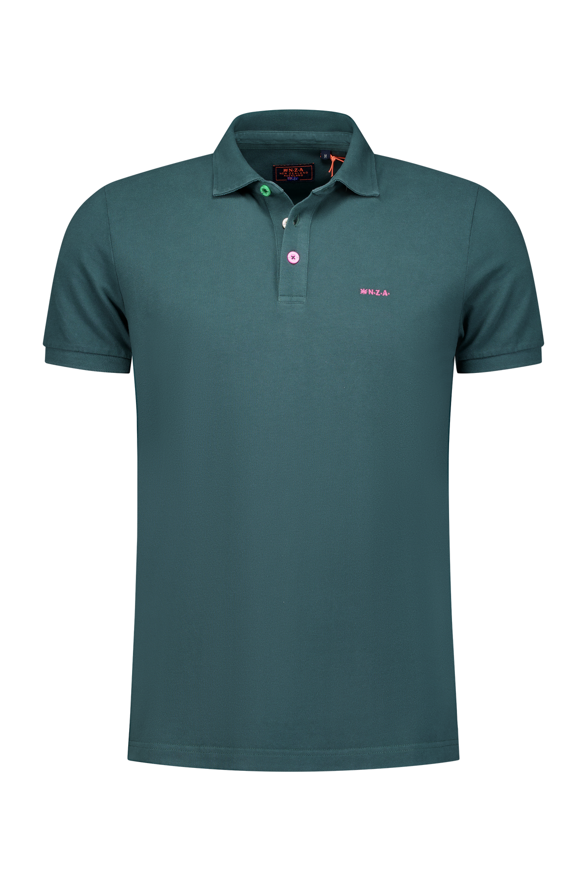 Polo uni en coton - Classic Green