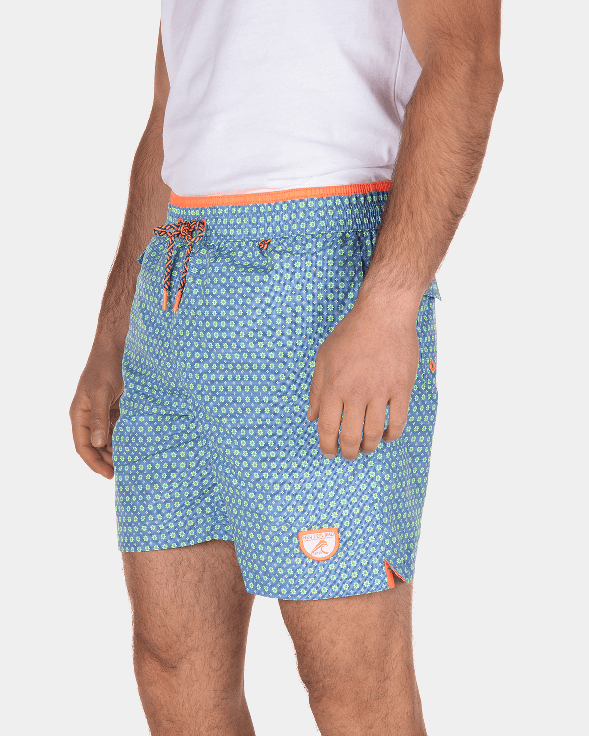 Marineblaue Badeshorts Pouawa - Kind Navy