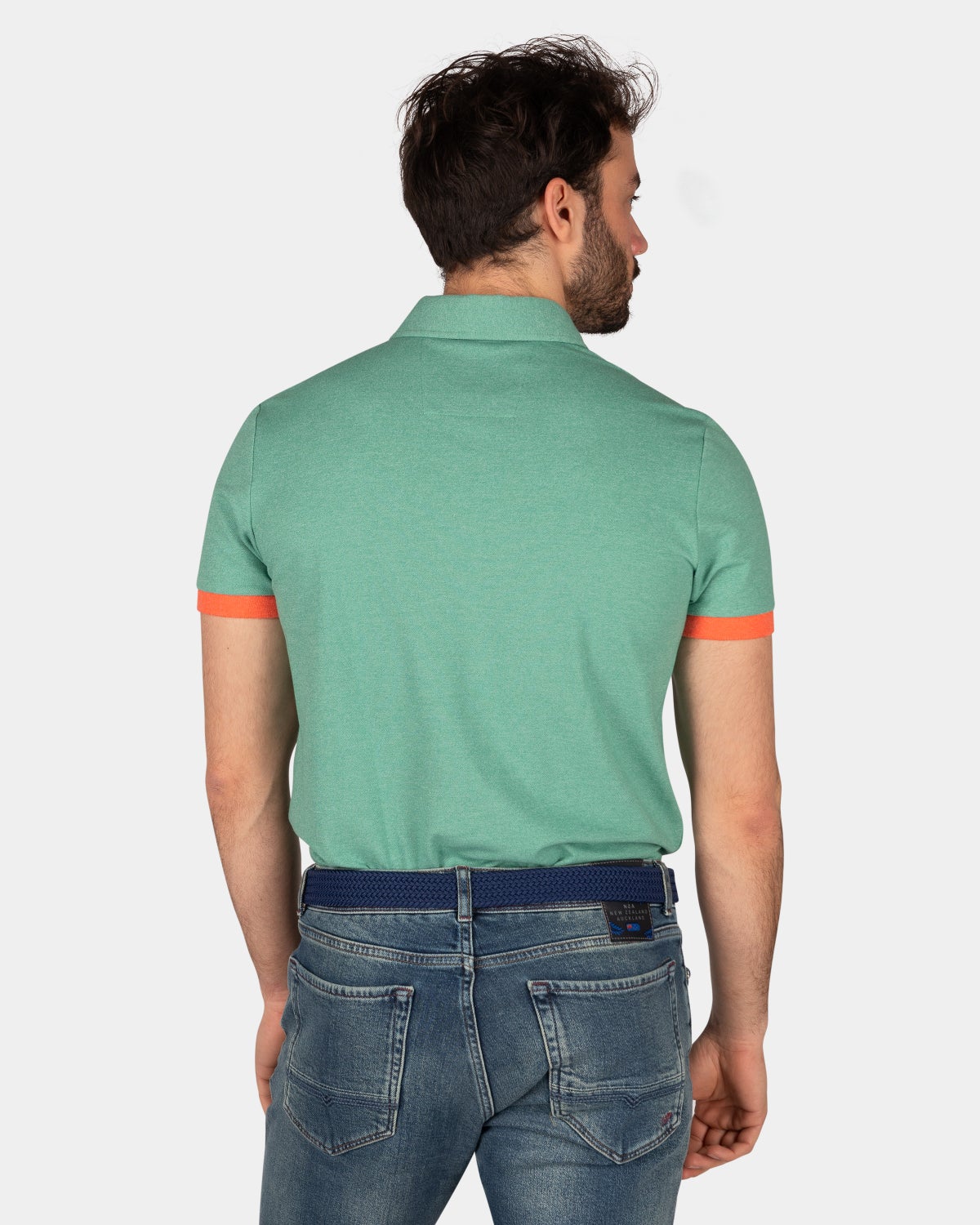 Polo vert avec stretch - Amazon Green