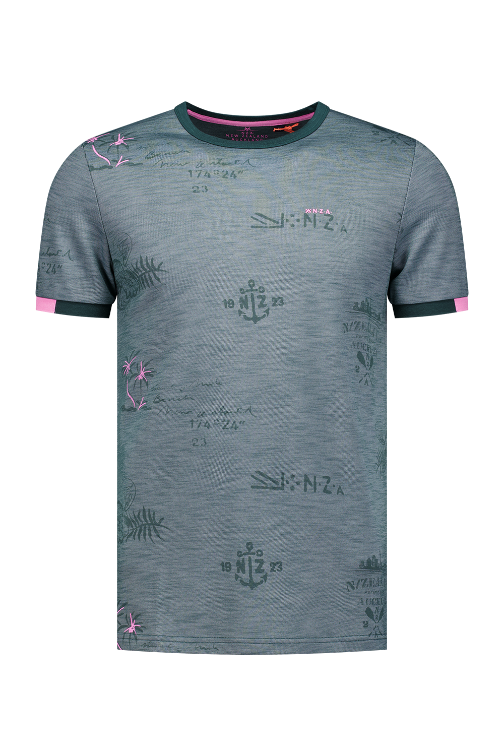 T-shirt met print - Classic Green