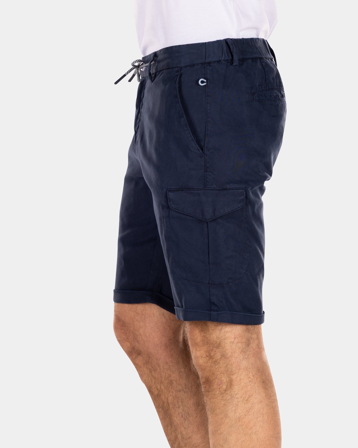 Cargo shorts with stretch - Traditional Navy