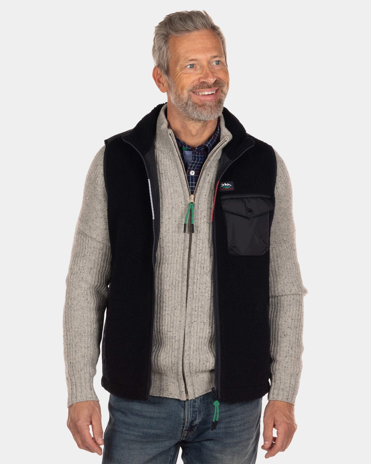 Gilet éponge Greytown - Steady Navy