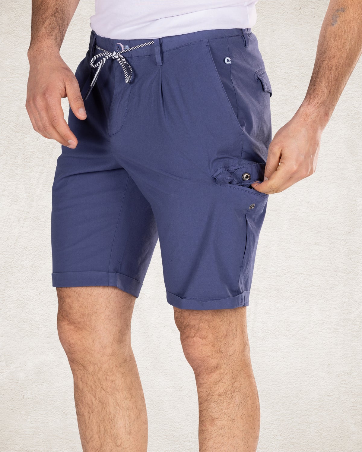 Kurze Cargohose - Dusk Navy