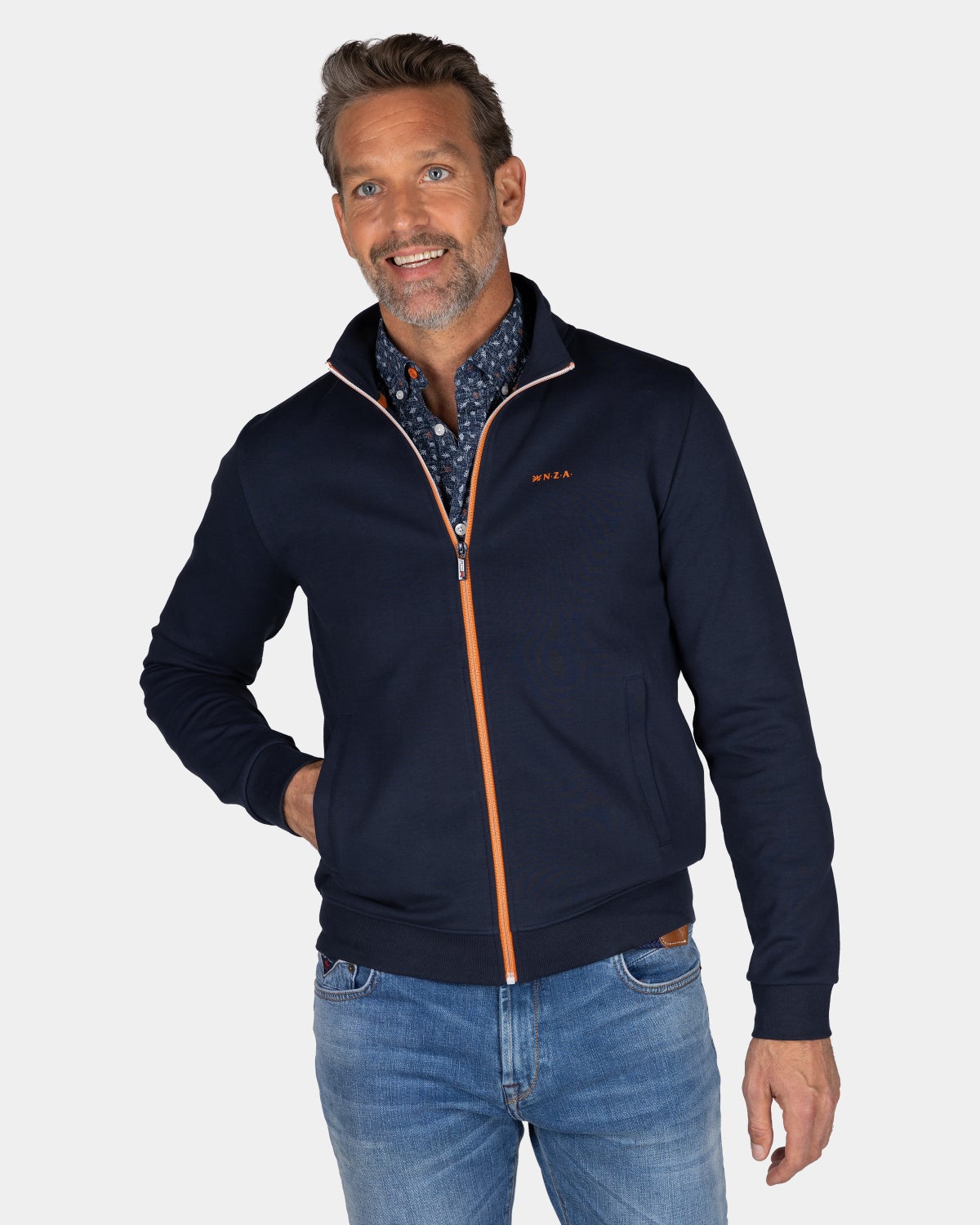 Cardigan sportif bleu foncé - Autumn Navy