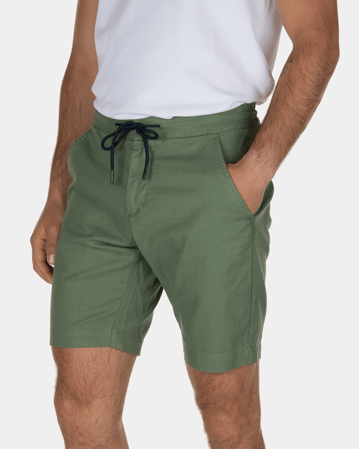 Sportieve korte chino George - Jungle Army