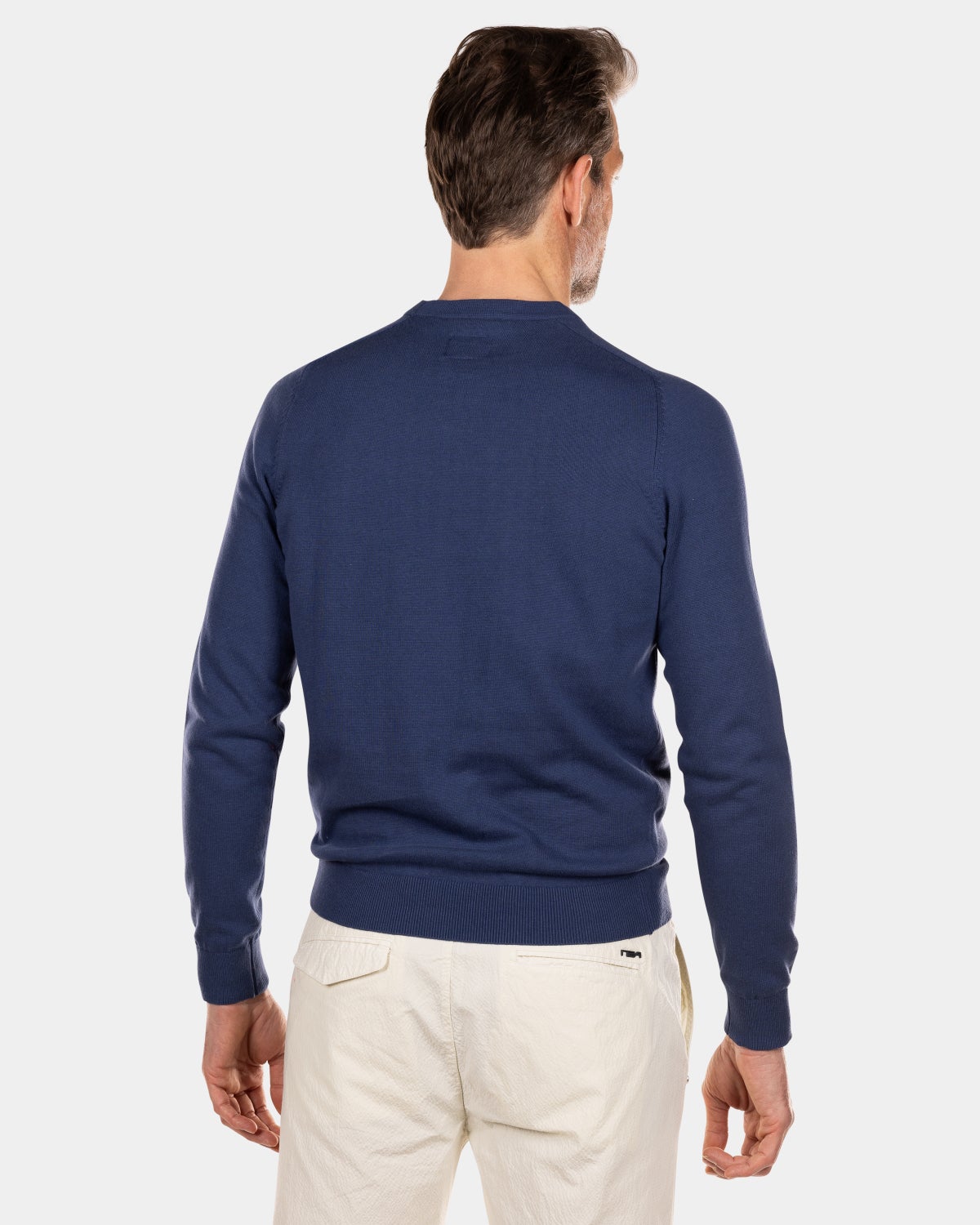 Pullover mit Rundhalsausschnitt - Dusk Navy