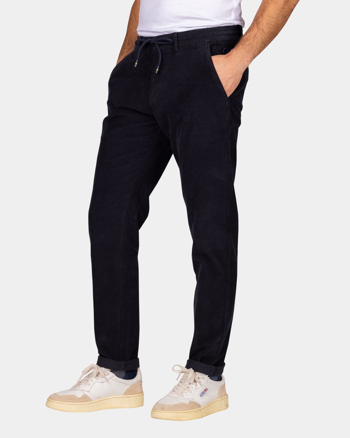 Corduroy navy chino - Winter Navy