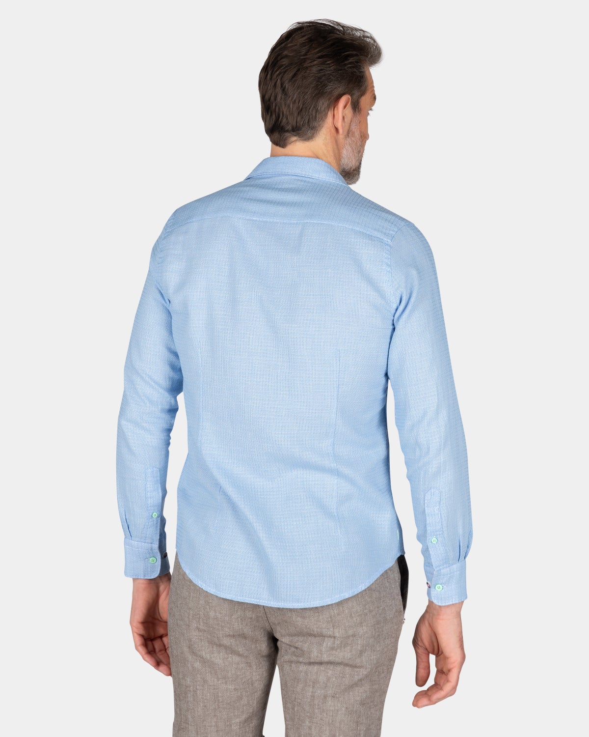 Baumwoll-Shirt - Light Blue